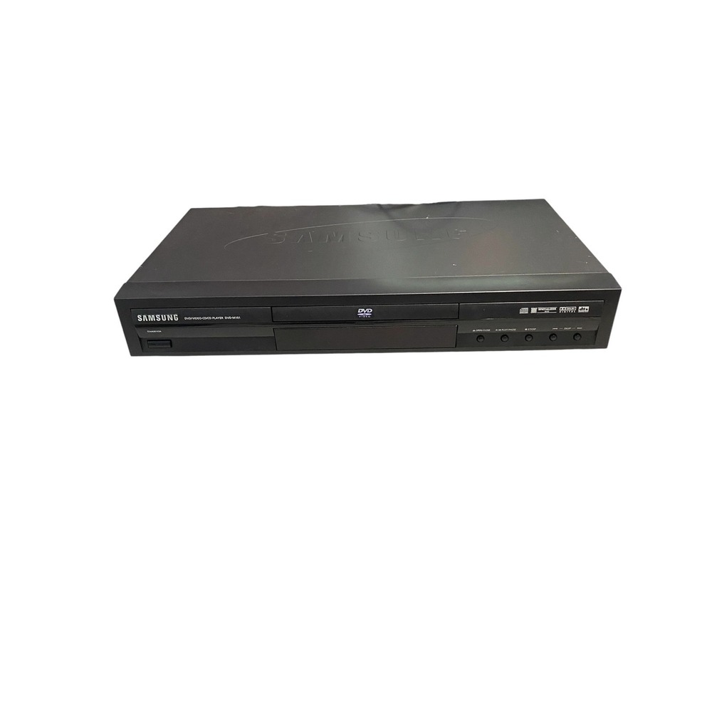 Samsung DVD-M101 DVD CD Player Black Digital Video Disc Player Vintage 2001 +Rem